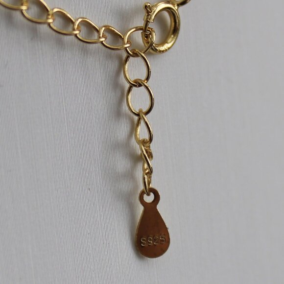 1.0 CT 18k gold plated Moissanite Necklace - Picture 6 of 8